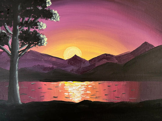 Purple Sunset Workshop - 7/5/2024 - Edna Jaffa
