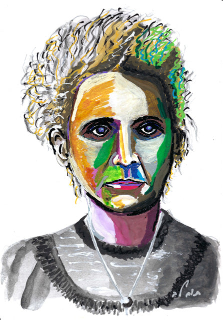 Canvas print of Marie Curie