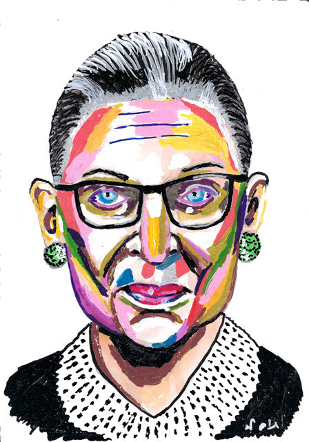 Canvas print of Ruth Bader Ginsburg